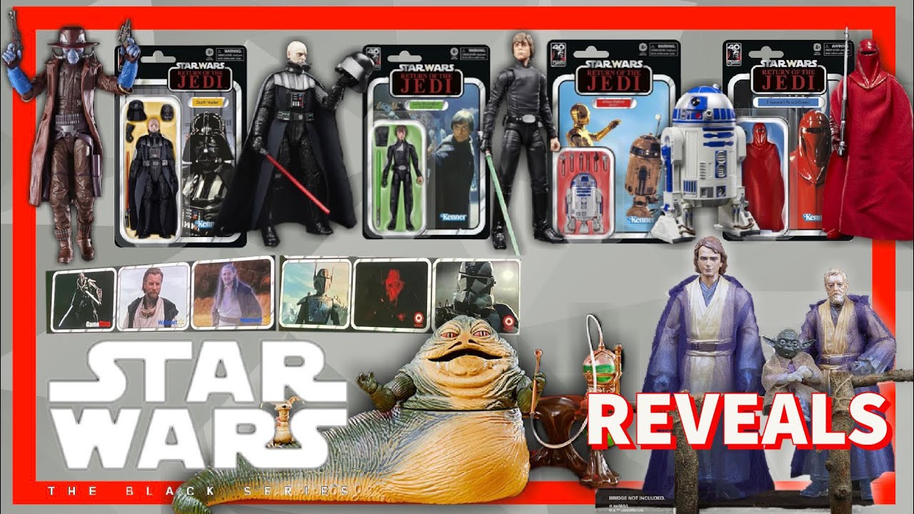 Official Star Wars The Black Series Celebration Reveals! (Jabba, Force Spirit Anakin!)