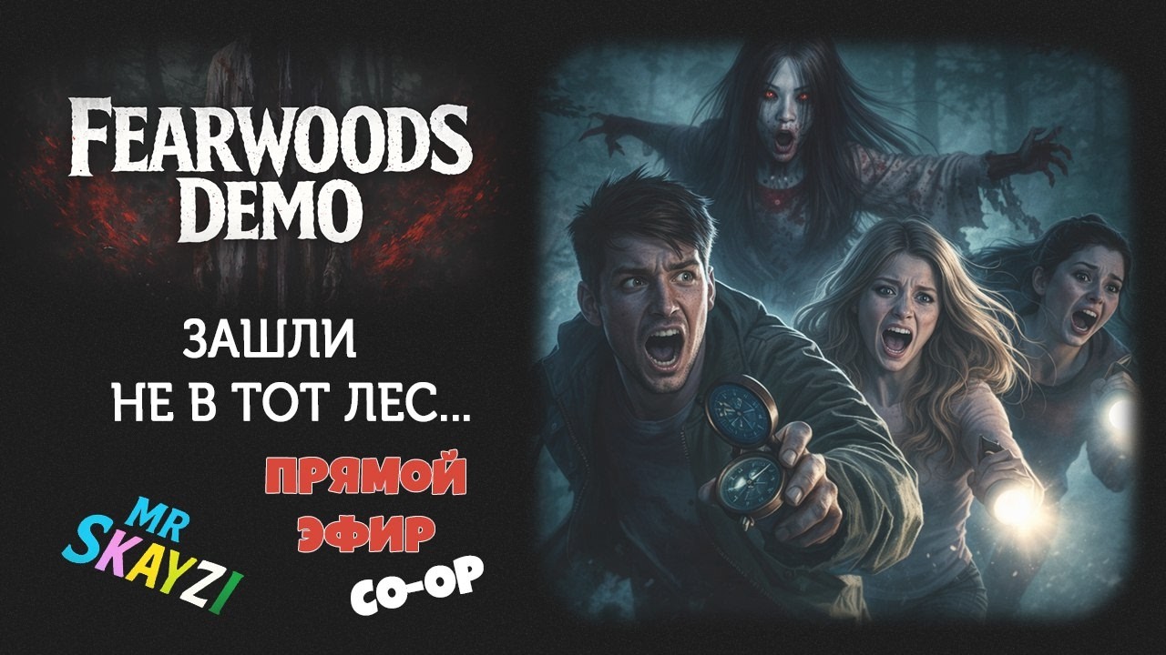🌲 Fearwoods 😈 Лес, который слушает: свет, тишина и то, что ходит между деревьями