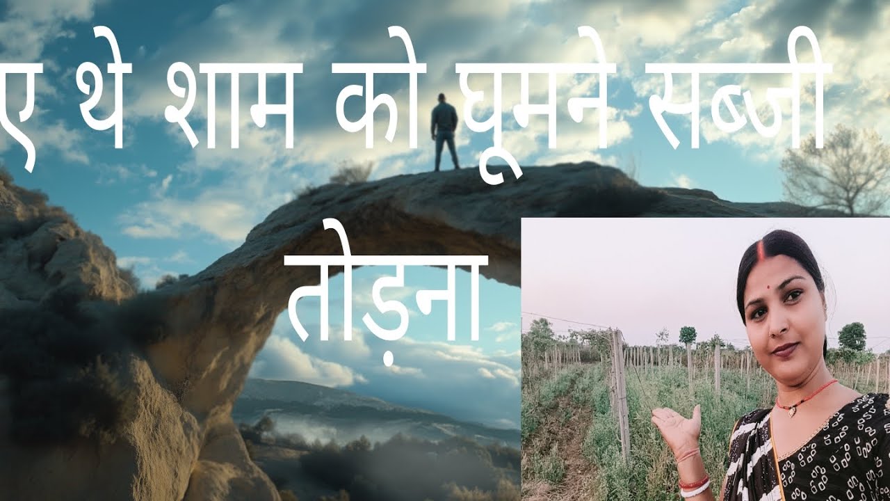 हम लोग गए शाम को खेत घूमने