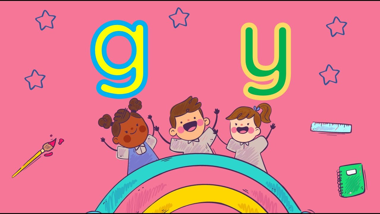 Làm quen với nhóm chữ g, y - Tiếng Việt mẫu giáo [OLM.VN]