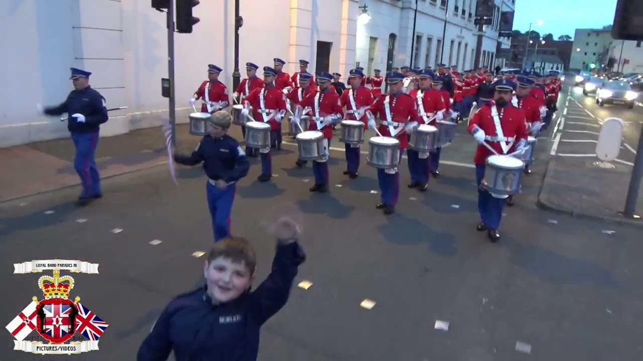 Portadown Defenders FB (Full Clip) @ Lambeg Orange & Blue FB Parade 2024