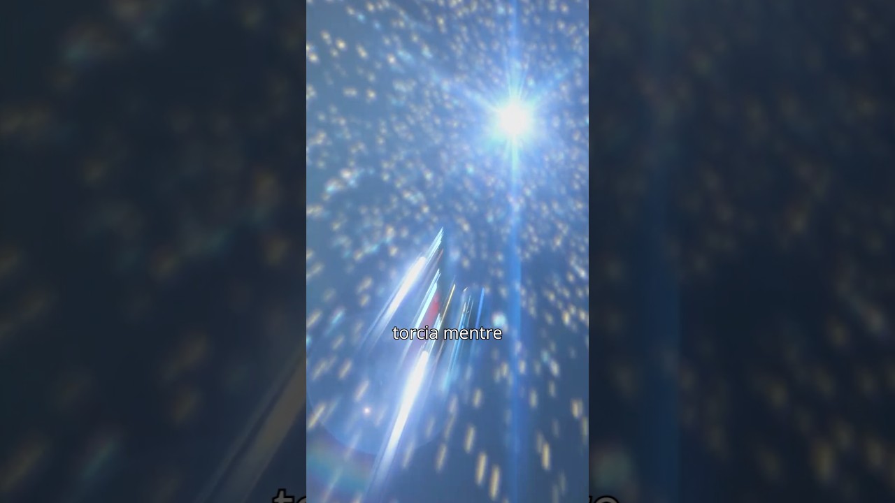 Perch&eacute; il tempo si ferma alla velocit&agrave; della luce? #universo #astronomia #shorts