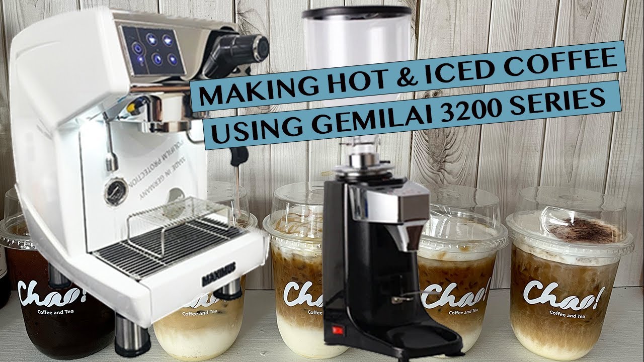 CAFE TIPS USING GEMILAI 3200 SERIES - FOR CAFE START UPS WITH BUDGET LESS THAN US$1,000