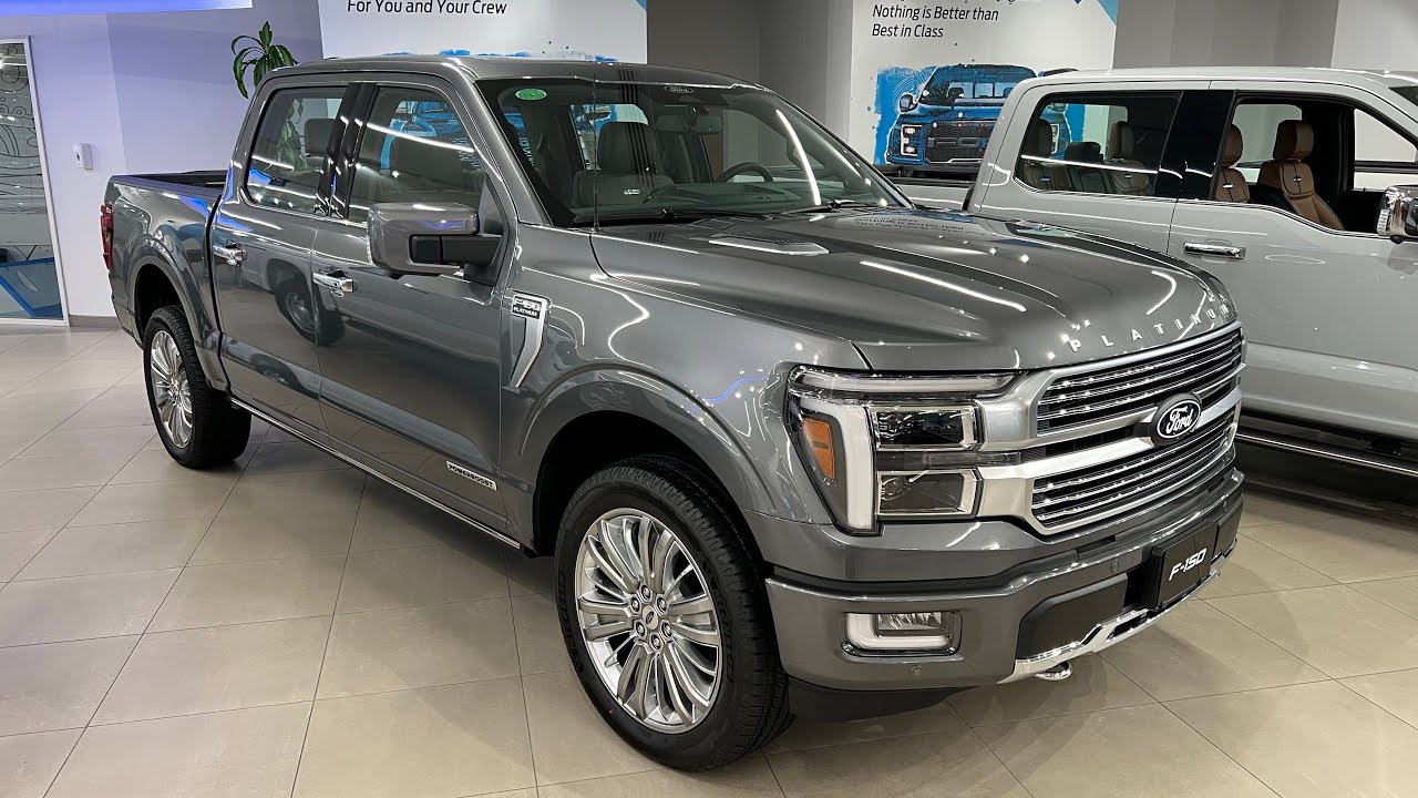 فورد F150 2024 بلاتينيوم محرك 3.5L توين تيربو عزم 772 نيوتن متر فخاااامة من الاخر وارد الغانم