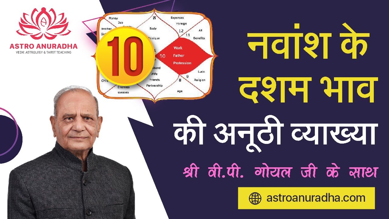 नवांश के दशम भाव की अनूठी व्याख्या  | 10th House of D9 | D9 chart analysis | Navamsha in astrology