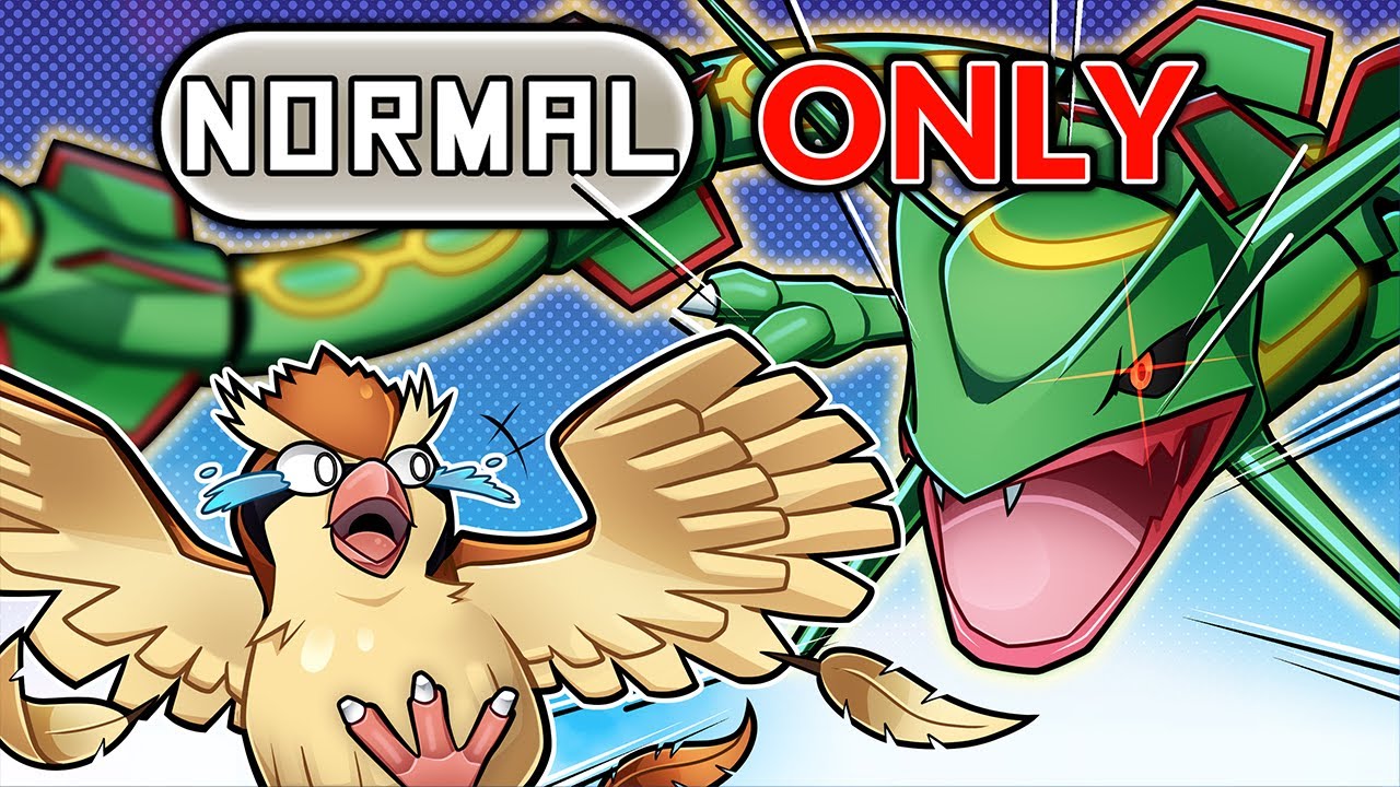 Can You Beat Pokerogue With Only Normal Pokemon?
