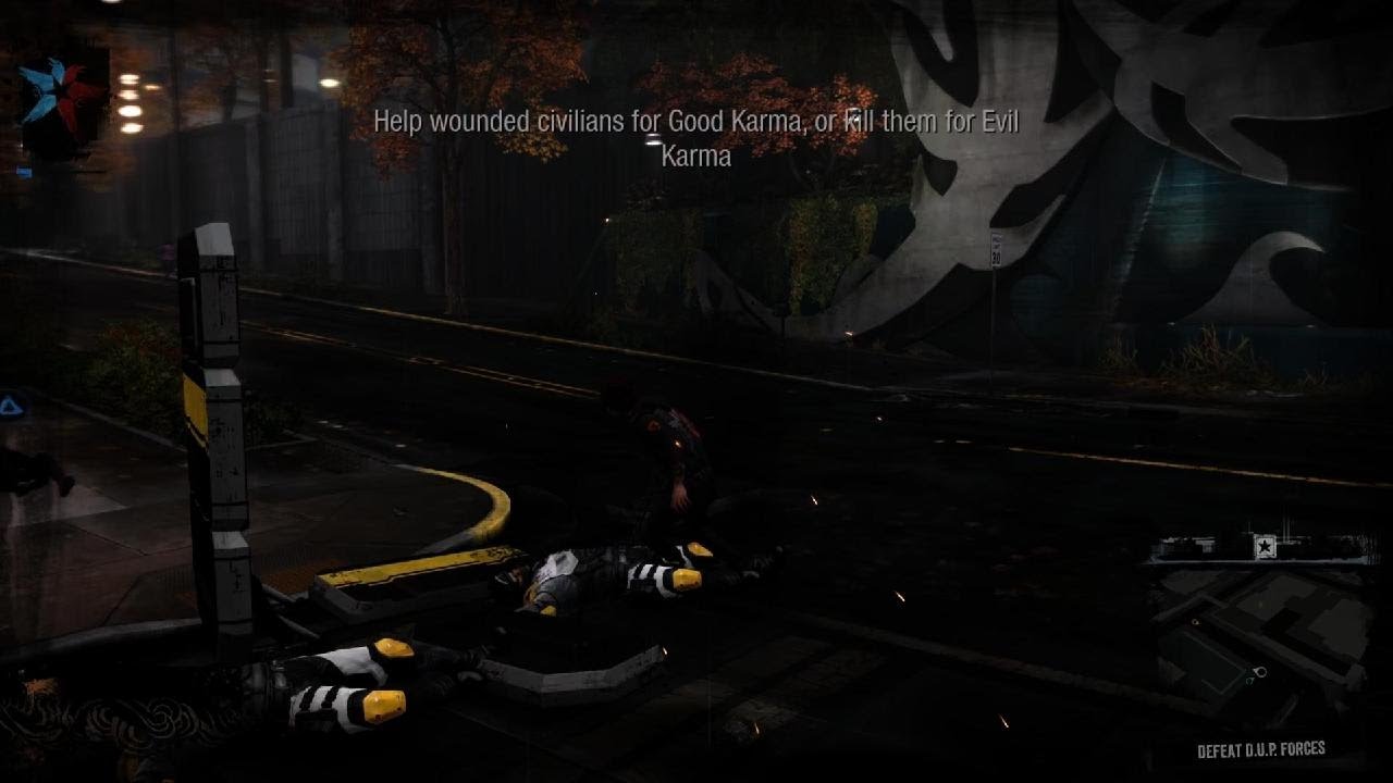 Gabriel plays  inFAMOUS Second Son episode 3 English