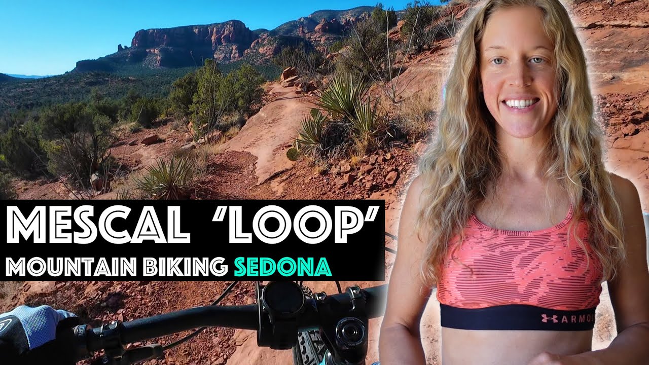 Mountain Biking SEDONA, AZ - MESCAL, Aerie, Cockscomb, Girdner, Chuckwagon - Intermediate Fun LOOP!