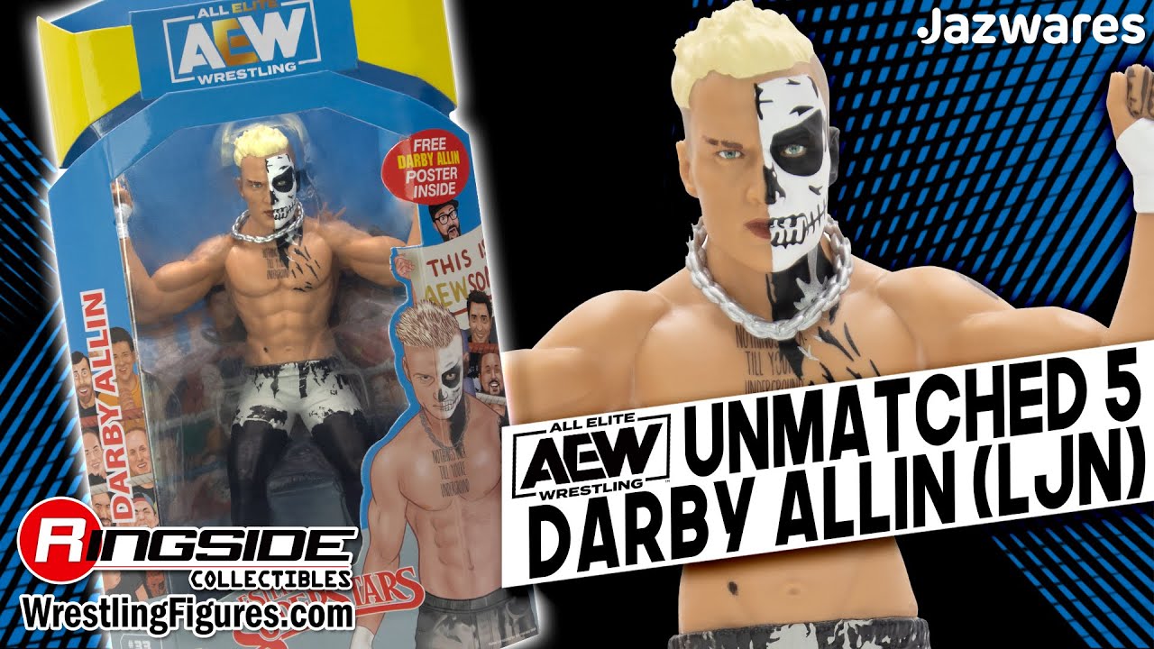 AEW Figure Insider: Darby Allin (LJN Style) - Jazwares AEW Unmatched 5 Wrestling Action Figure!