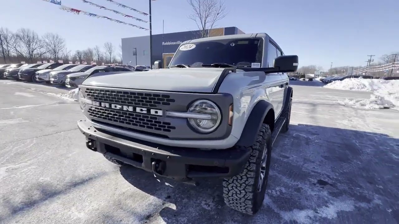 2024 Ford Bronco Badlands Robbinsville, Foxmoor, Windsor, Yardville, Edinburg