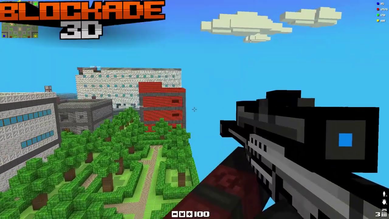 BARRETT M82 TO POTĘŻNE DZIAŁO w Blockade 3D Free 2 Play Steam TRYB BATTLE VERSUS #11