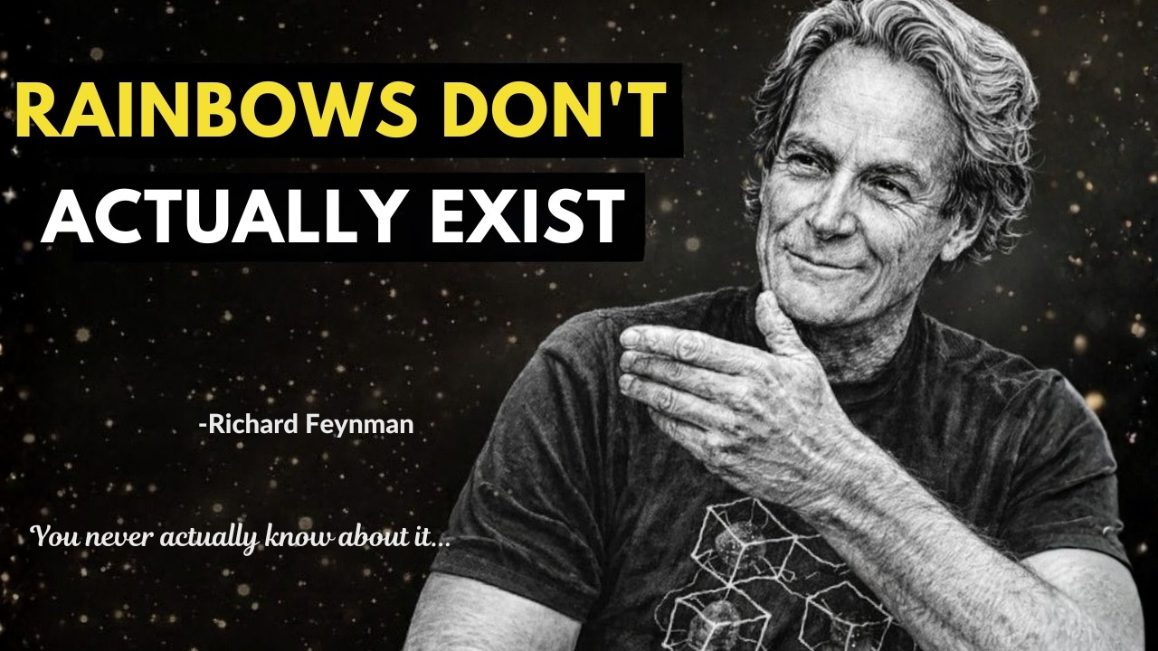 The Real Reason Rainbows Don't Actually Exist in the Sky - As Told By Richard Feynman
