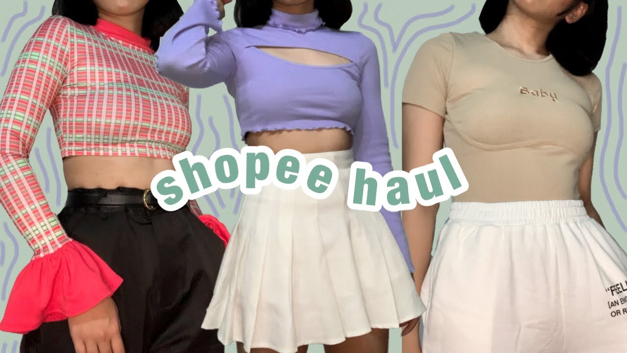 CUTE N TRENDY SHOPEE TRY ON HAUL (bodysuits, sweatpants, and many more!) | Olga Perez