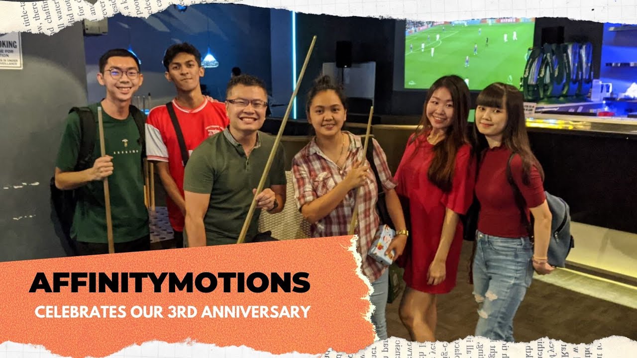 Affinitymotions Celebrates Our 3rd Anniversary!