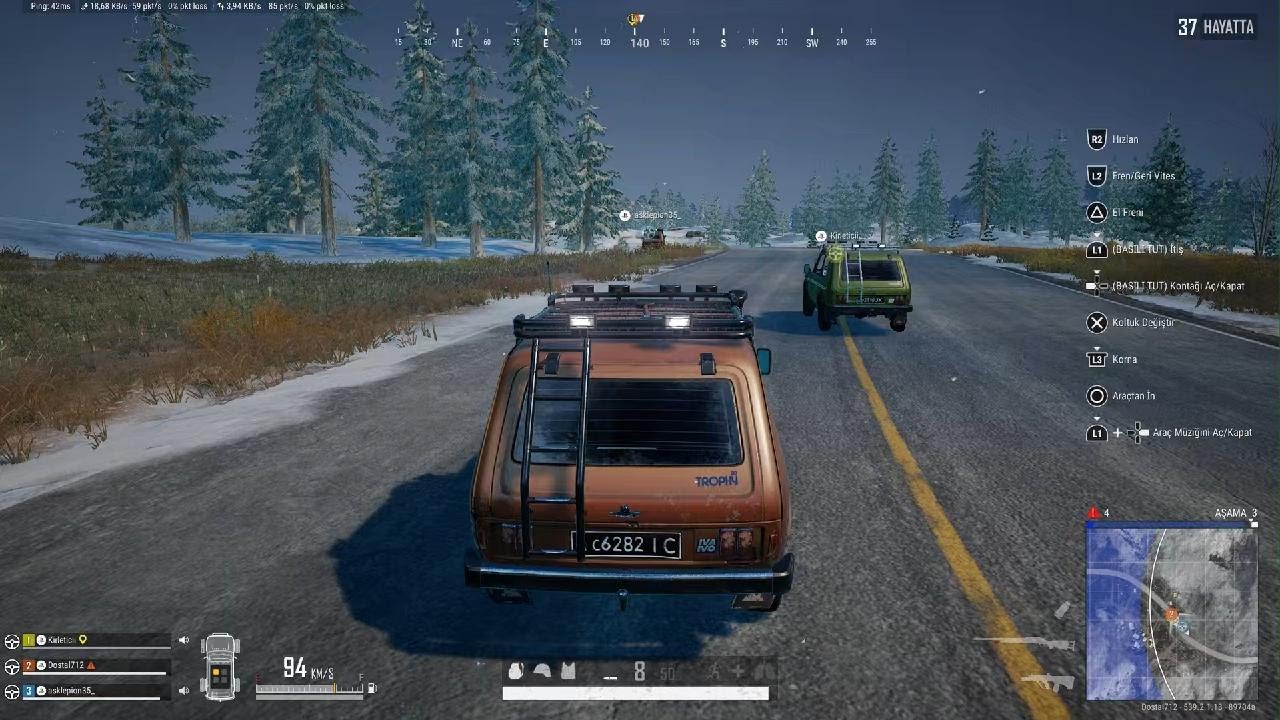 PUBG: LADA NİVA SAVAŞLARI