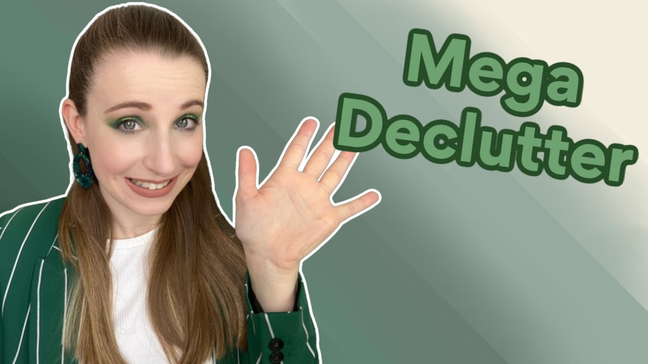 MEGA DECLUTTER 2022...BYE BYE MAKEUP