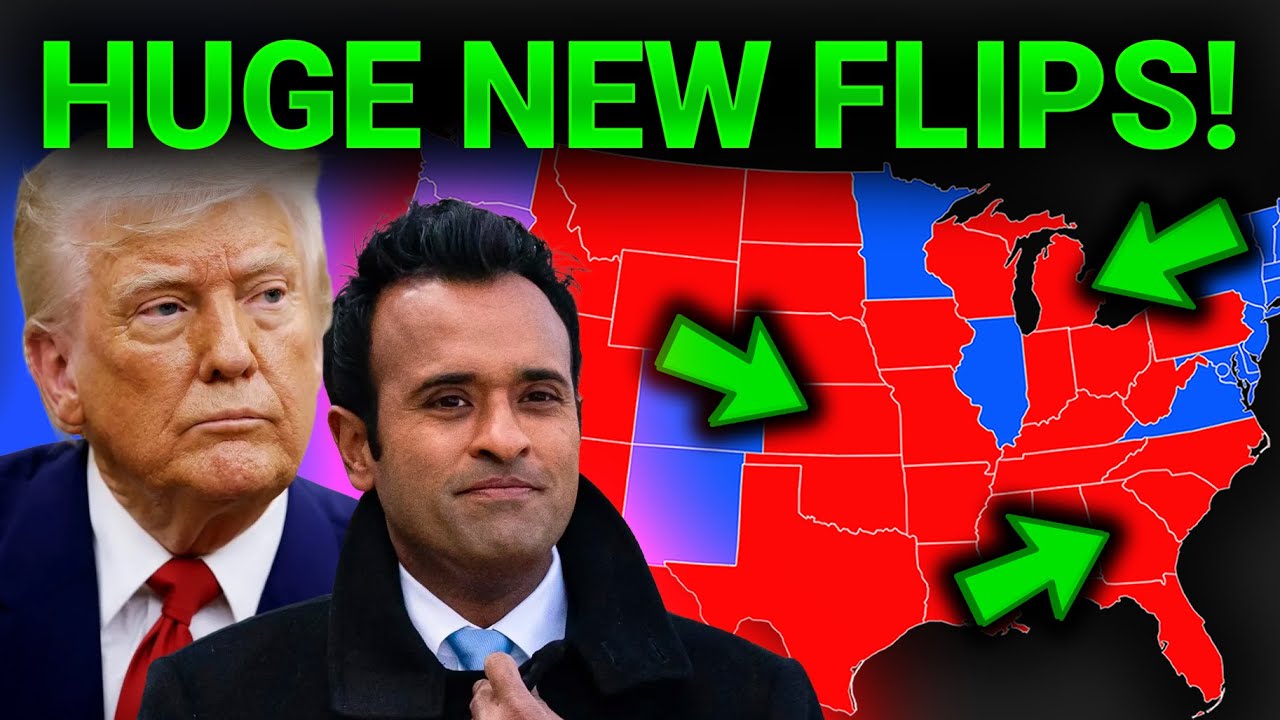 The SHOCKING 2026 Election Map Based On The Newest Polls!