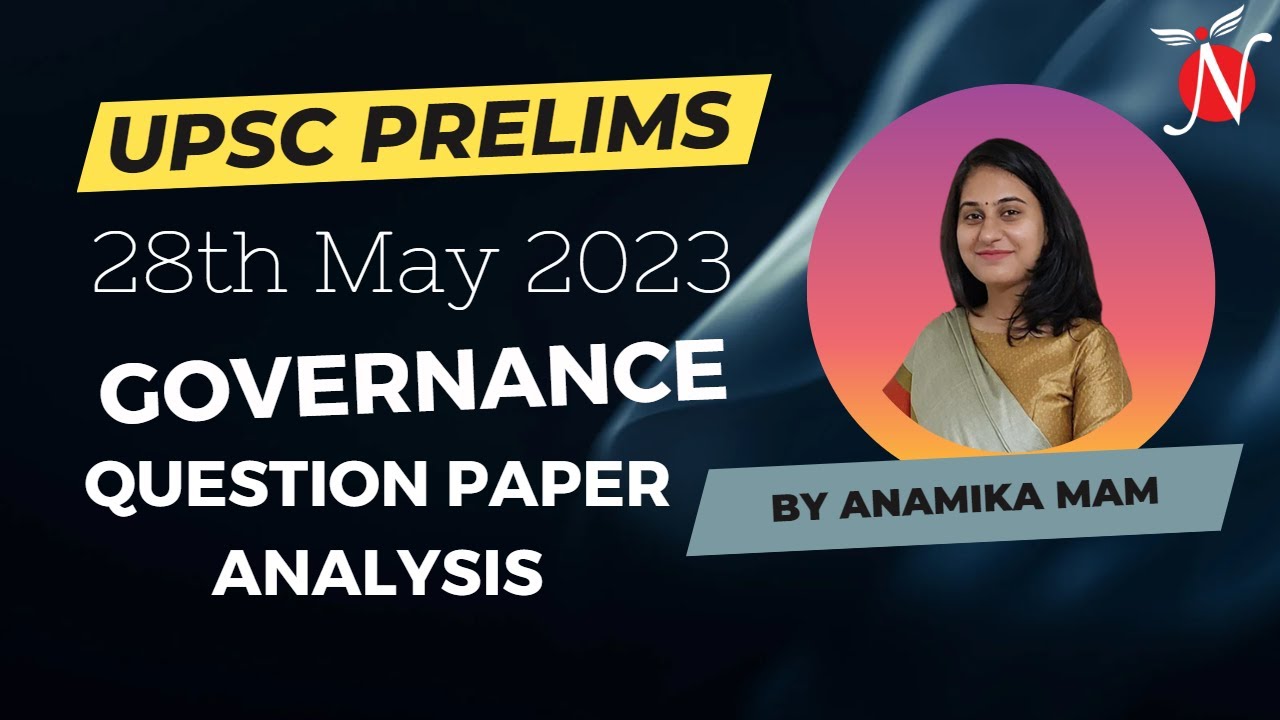 Governance Question Analysis | UPSC Prelims 2023 | ANALYST IAS