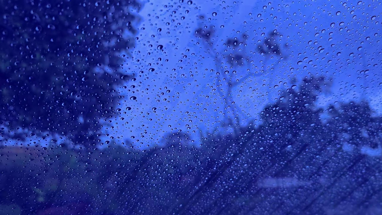Drift Into a Peaceful Night Rain Sound On WindowㅣHeavy Rain for Sleep, Study & Relaxation,Meditation