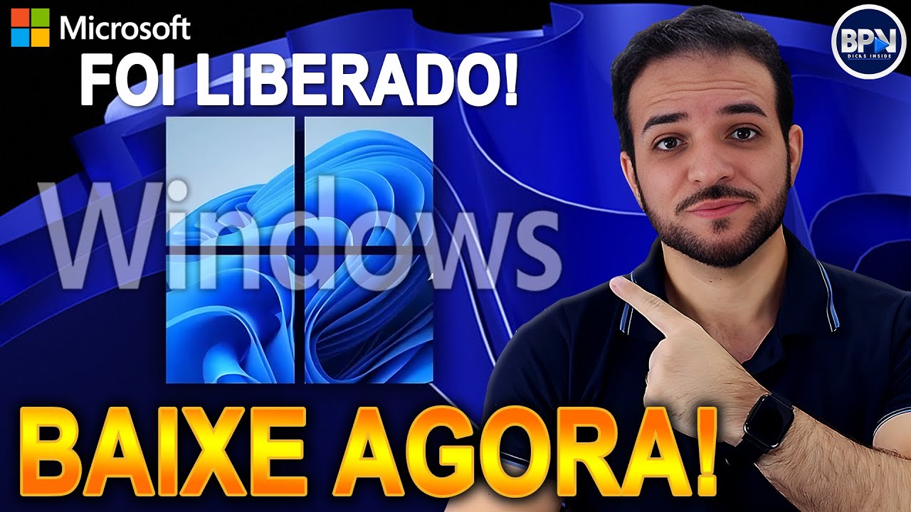 Como Baixar a ISO Mais Nova do WINDOWS 11!