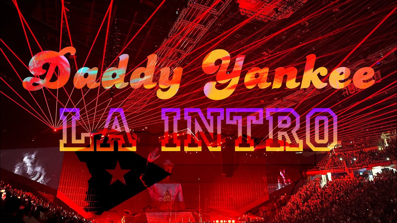“LA INTRO” Comienzo Concierto Daddy Yankee/ Coliseo de Puerto Rico/ Rafy Pina / Molusco / La Meta