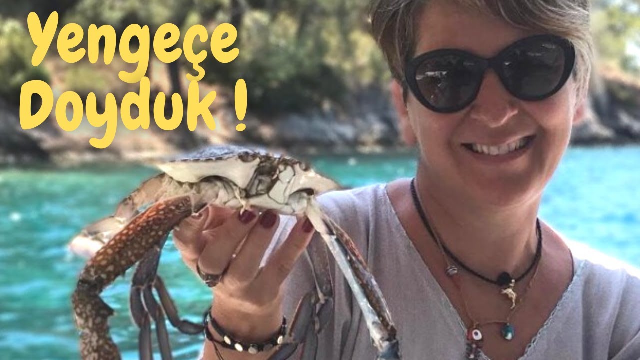 (30)Mavi Yengece doyduk.Sırtı ile Balık AvladıkTekneyle16gün seyrimiz2.DURAK FETHİYEGEMİLER-KALEVEZİ