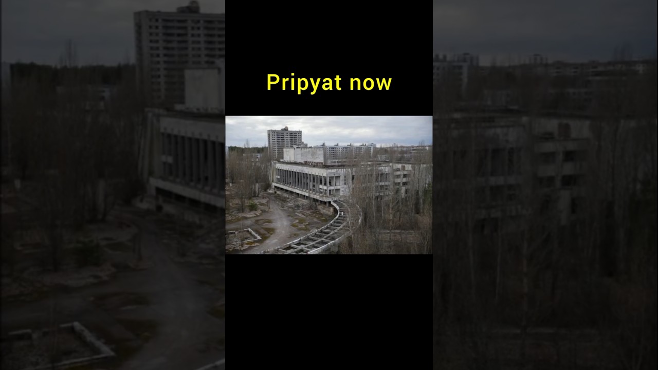 Pripyat now and before #chernobyl #pripyat #radiation #kreosan