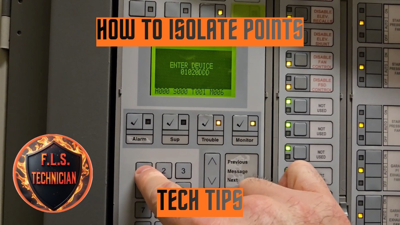 EST 3 | How to Disable Points on Fire Panel