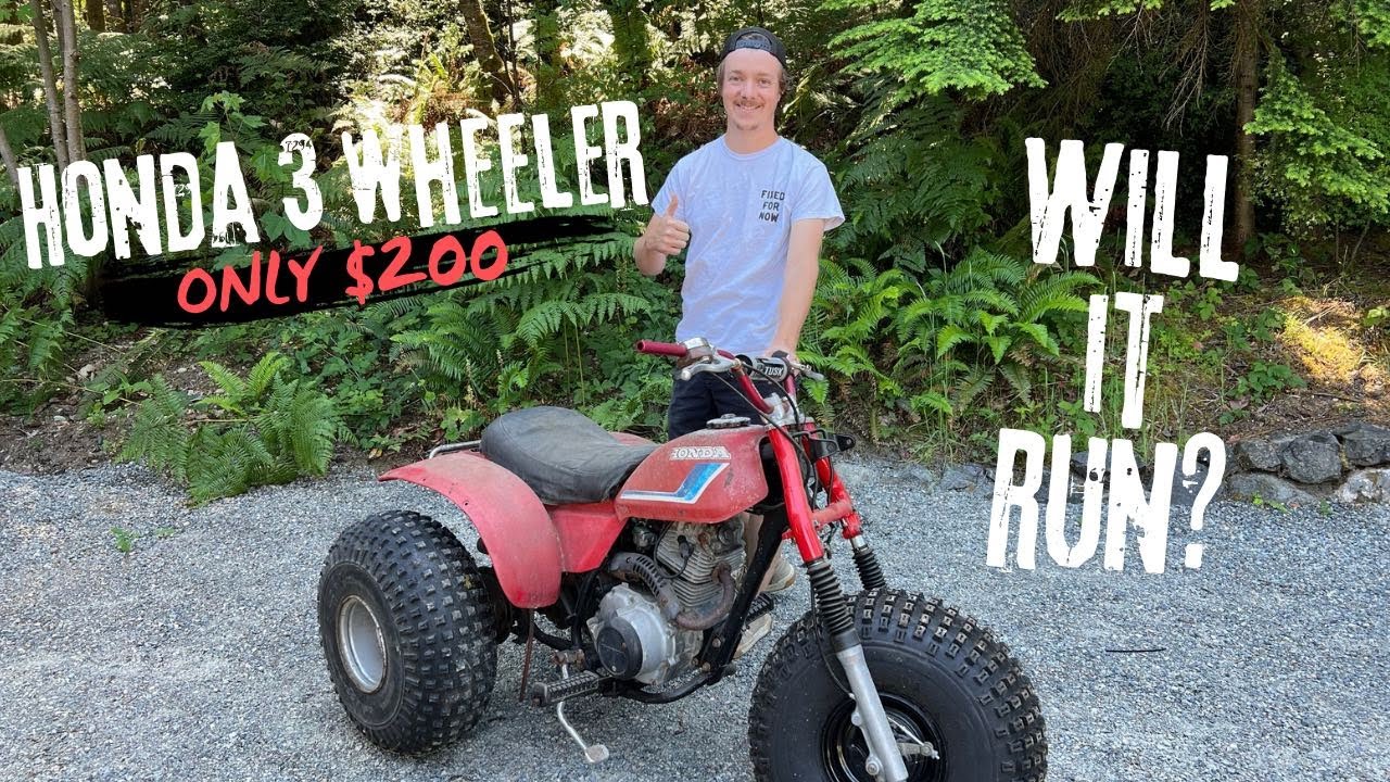 $200 Honda 3 Wheeler. WILL IT RUN?