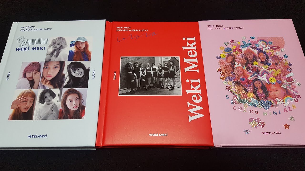 [Unboxing] 위키미키 - 미니 2집 Lucky (Weki Meki Mini 2nd Album) [Weki + Meki + Lucky ver.]