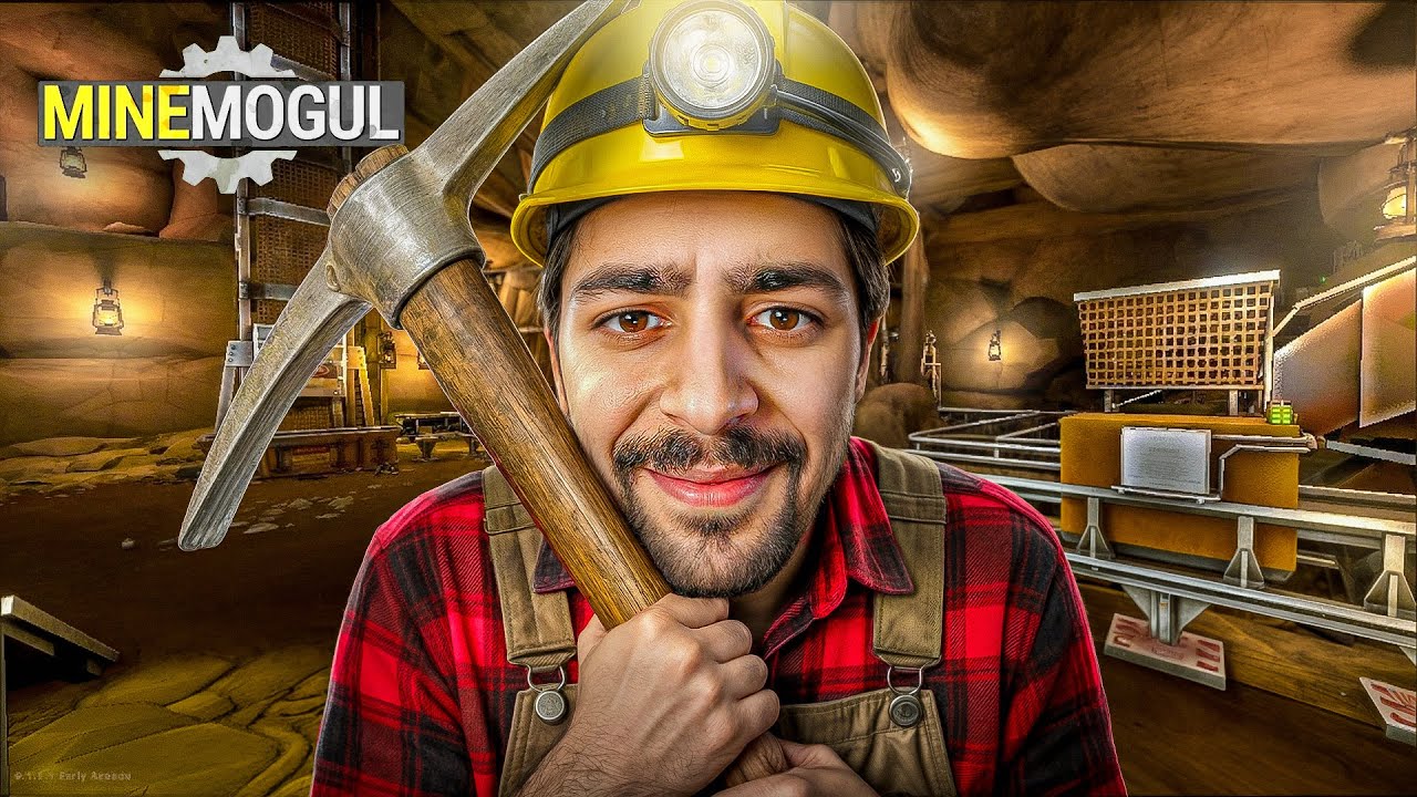 این بازی ترکیب علی معدنچی با ستیسفکتوریه ( گیمش خیلی خفنه ) ! ⛏️🔥 | MineMogul