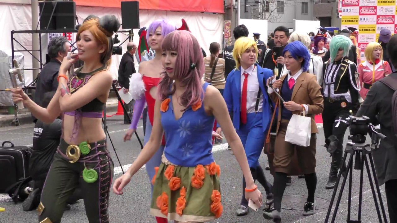 【4K】日本橋フェスタ２０１８コスプレパレード全員撮影Nihonbashi Street Festa 2018 Cosplay parade