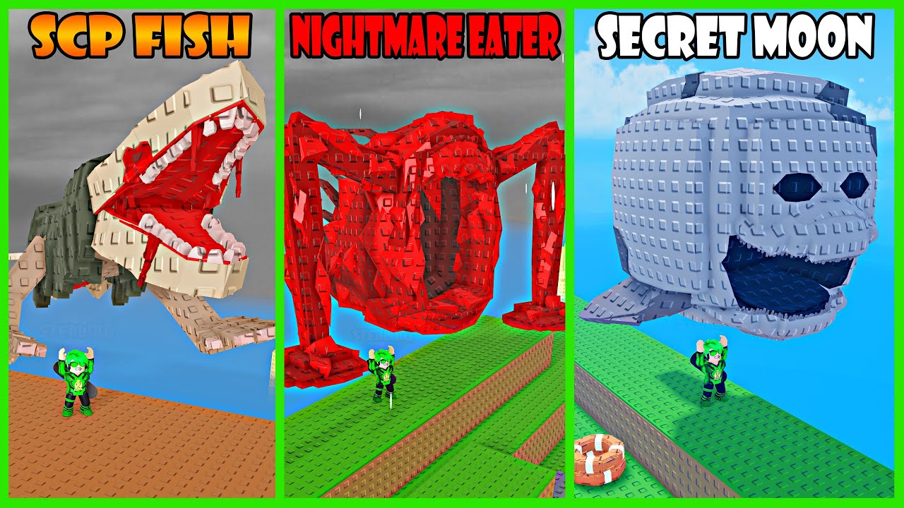 Aku Berhasil Mencuri & Dapat Anomali Ikan SCP Secret Terlangka - Roblox Steal A Fish