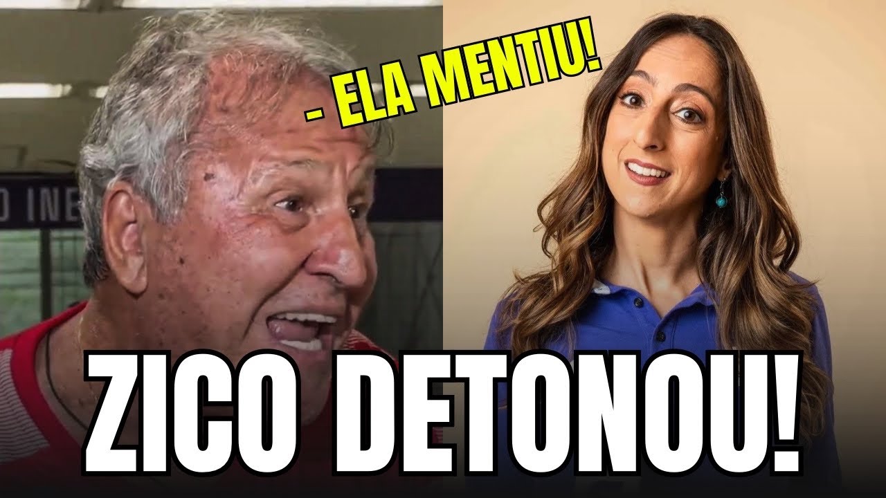 ZICO RESPONDE JORNALISTA DA GLOBO E PERDE A CABEÇA! 