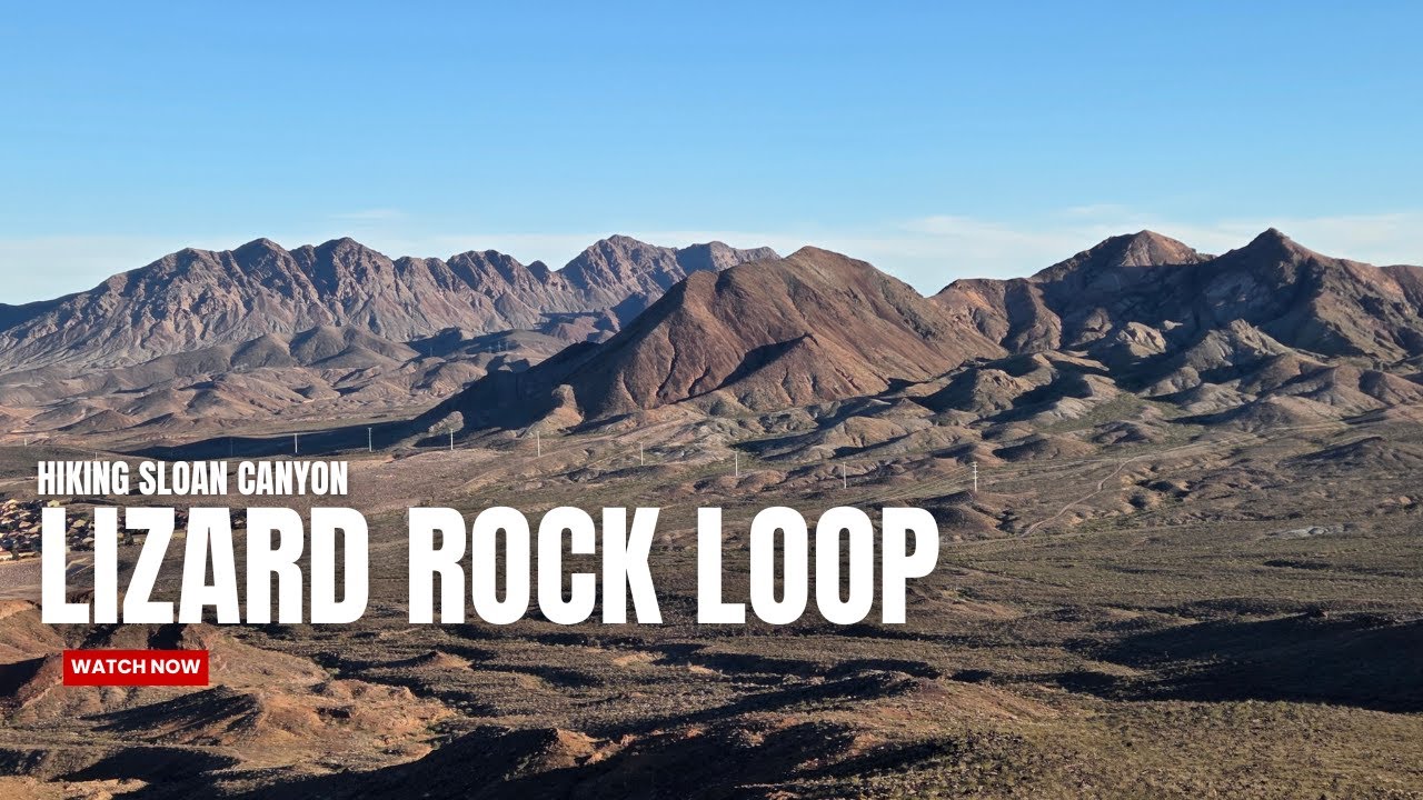 Hiking The Lizard Rock Loop In The Sloan Canyon National Conservation Area