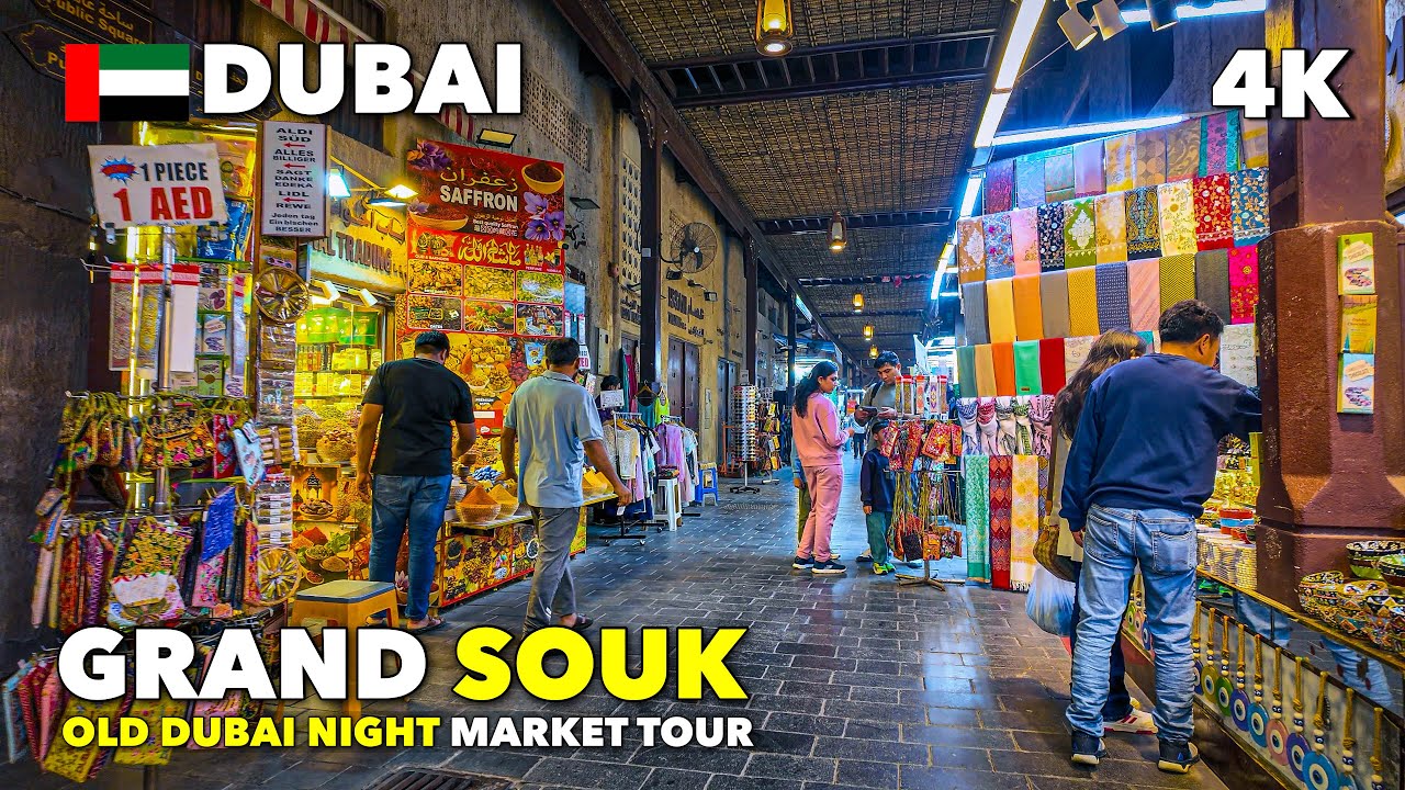 🇦🇪 This is Grand Souk — Bur Dubai Nightlife Walking Tour You Must See!