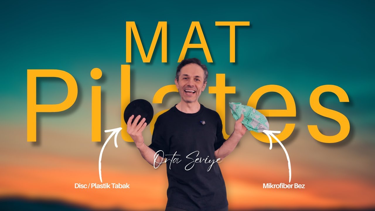 Evde Reformer Etkisi: Sadece Plastik Tabak ile Tüm Vücut Mat Pilates