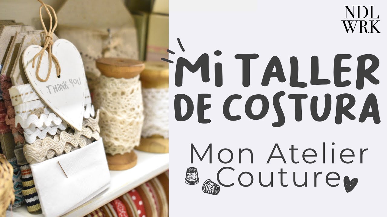 VLOG: Room Tour de mi Cuarto / Taller de Costura *Mon Atelier Couture*