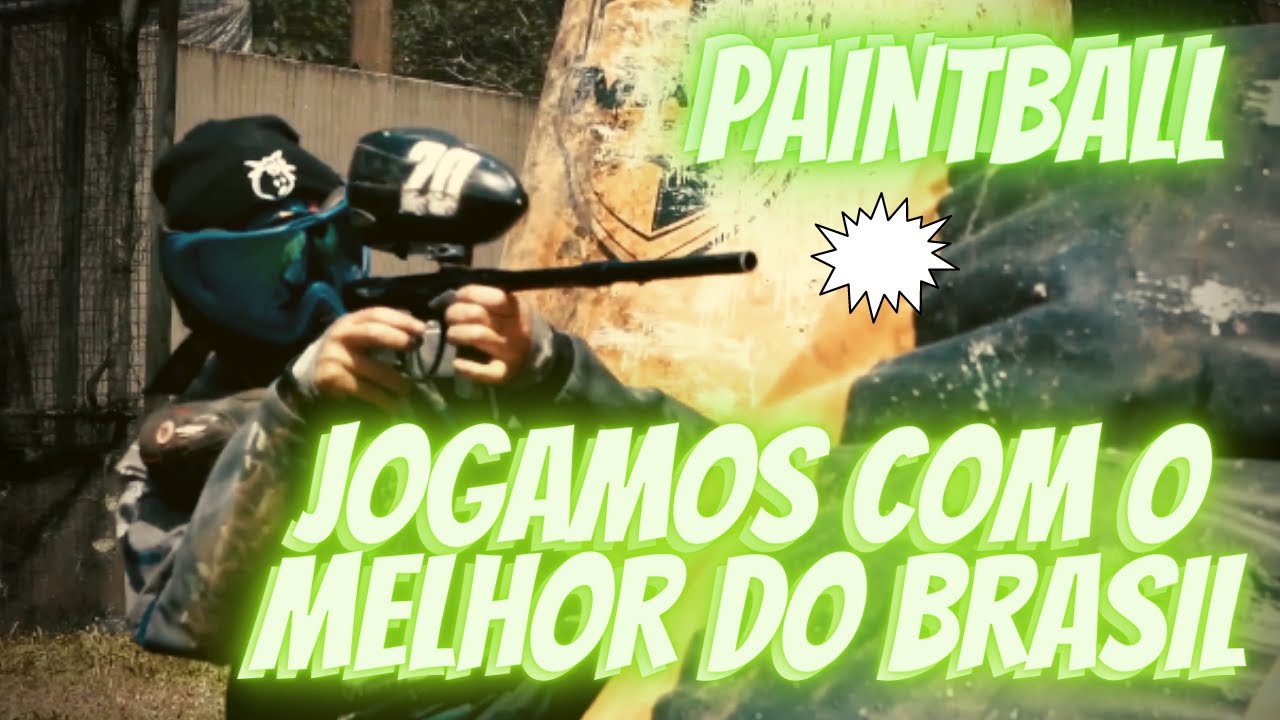 #01 JOGAMOS COM O MELHOR JOGADOR DE PAINTBALL DO BRASIL