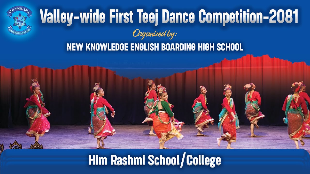 Code No:- 118 (Him Rashmi) | Teej Dance | Organized by New Knowledge English School