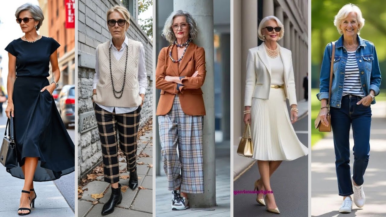 🔥Classy Casual Outfits for Women Over 50,60, & 70 | Daily Style Inspiration |Graceful Style 50+ 