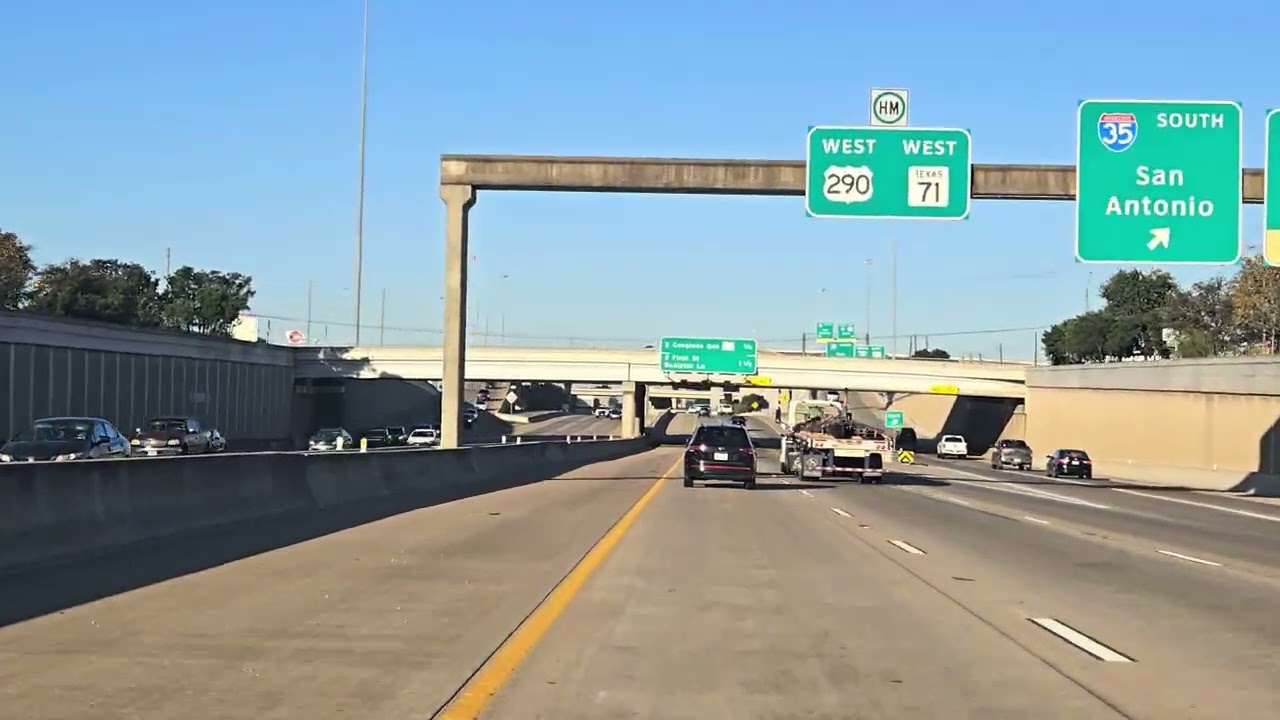 Tuscany Way to Sawyer Bend Rd via 183S/71W/290W-FriOct31