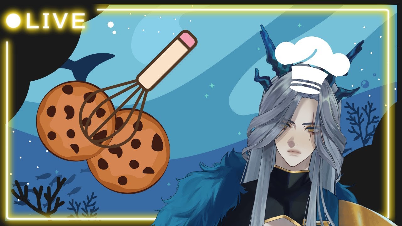 making cookies for u pookie bear | Baking Stream | Haishe Ch.【Dragon Warlord Vtuber】