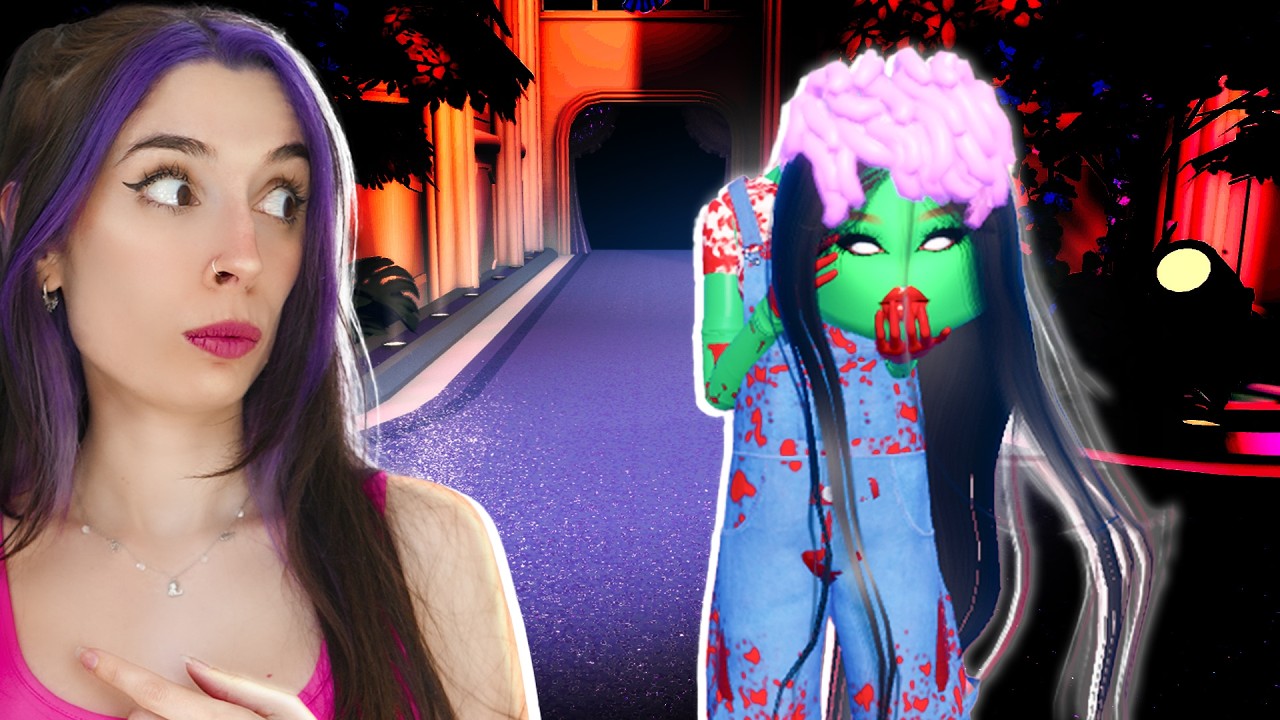 PROBANDO HACKS DE TERROR EN DRESS TO IMPRESS ROBLOX
