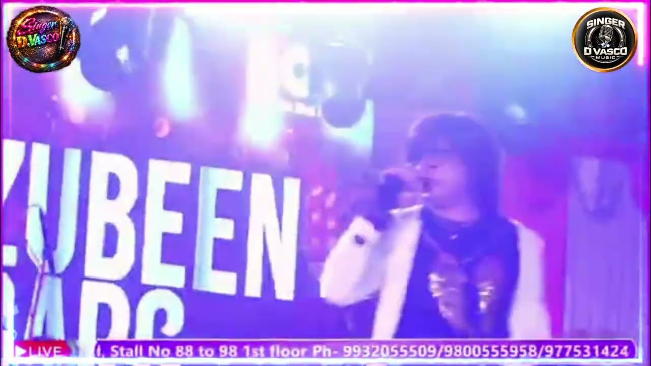 জয় জুবিন দা 🙏🙏🙏// singer D. Vasco live at Bardhaman (19/02/26)
