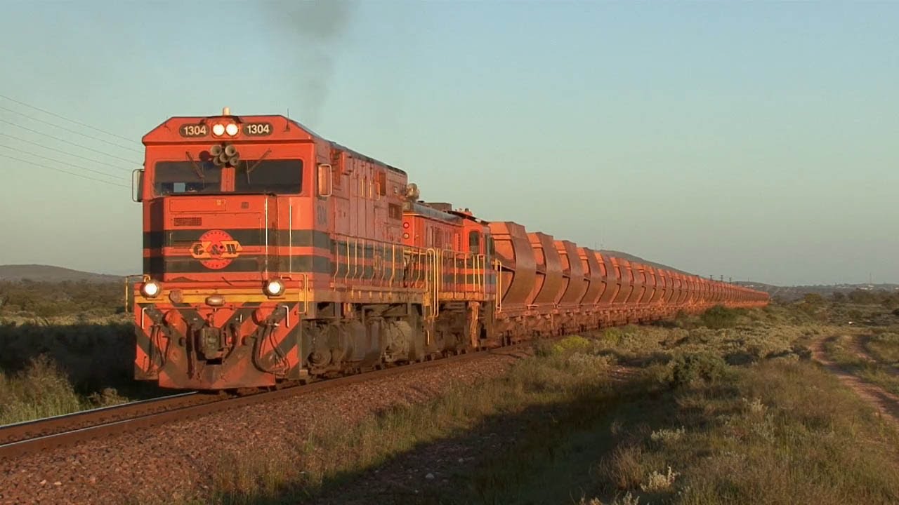 OneSteel Whyalla Tramway - Iron Ore on the Narrow Gauge: Australian Trains