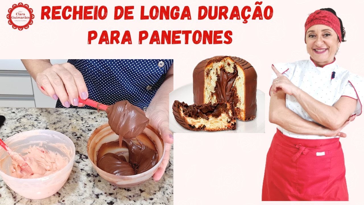 PREPARE COM ANTECEDÊNCIA SEUS PANETONES COM ESSE RECHEIO DE LONGA VALIDADE!