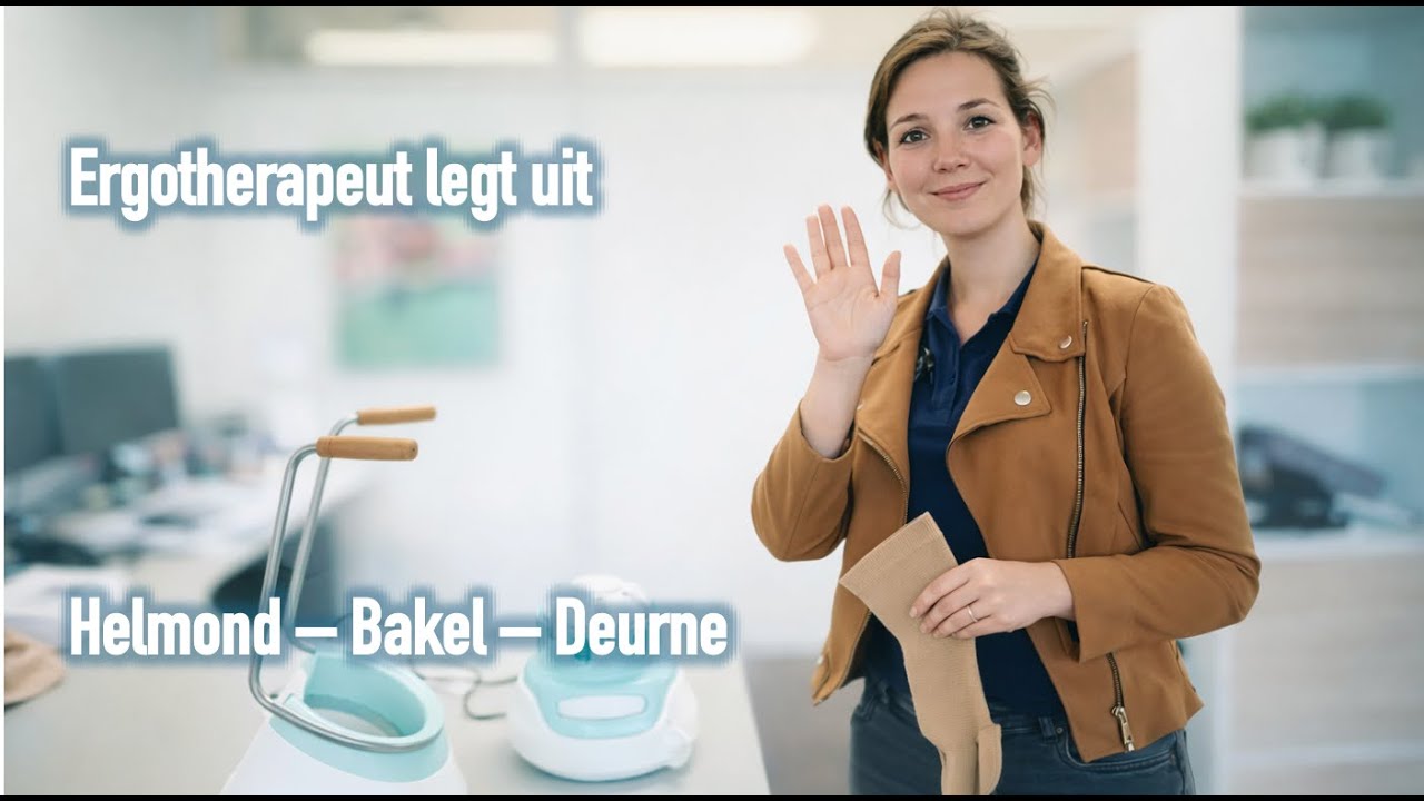 Steunkousen aantrekken zonder thuiszorg | uitgelegd door ergotherapeut in Helmond