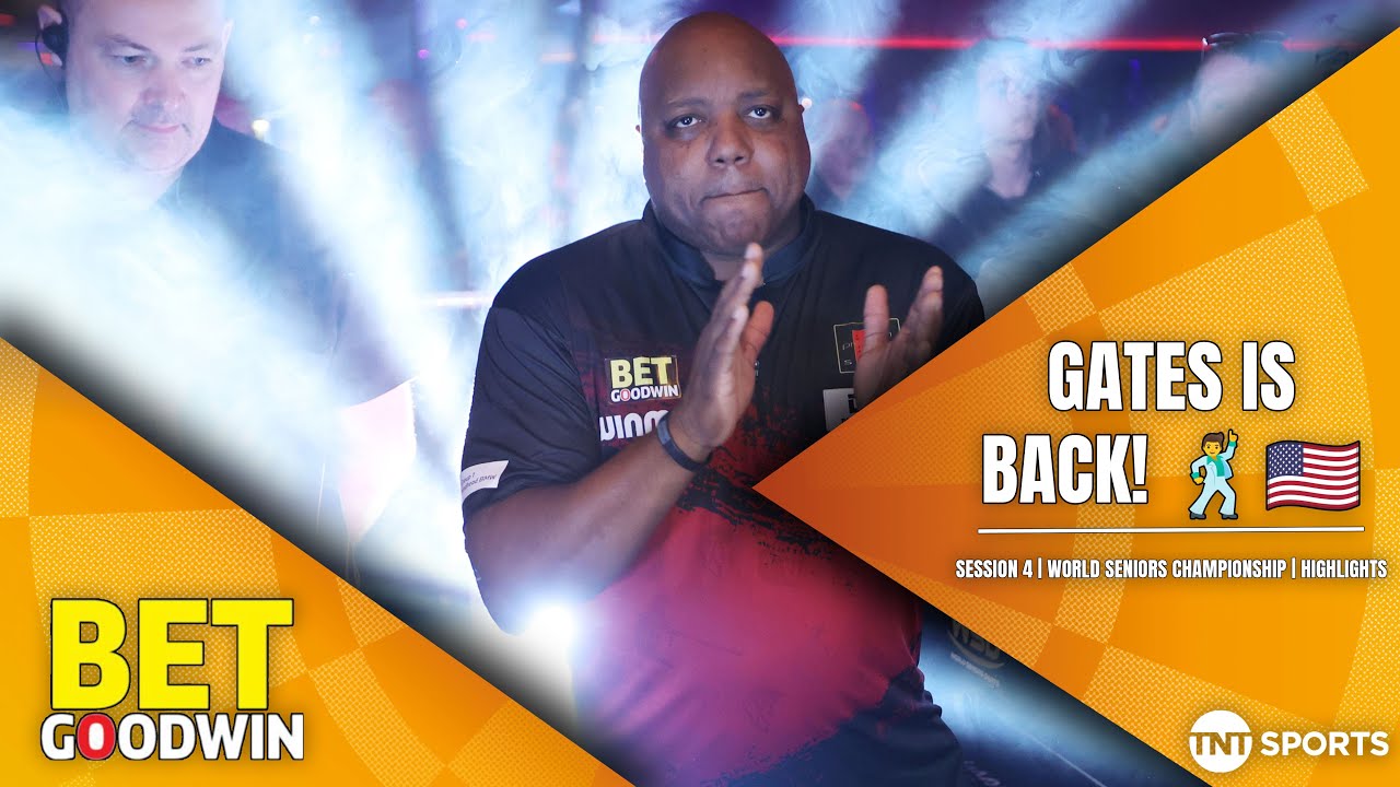 GATES BRINGS THE PARTY! 🕺 | 2025 BetGoodwin World Seniors Darts Championship - Session 4
