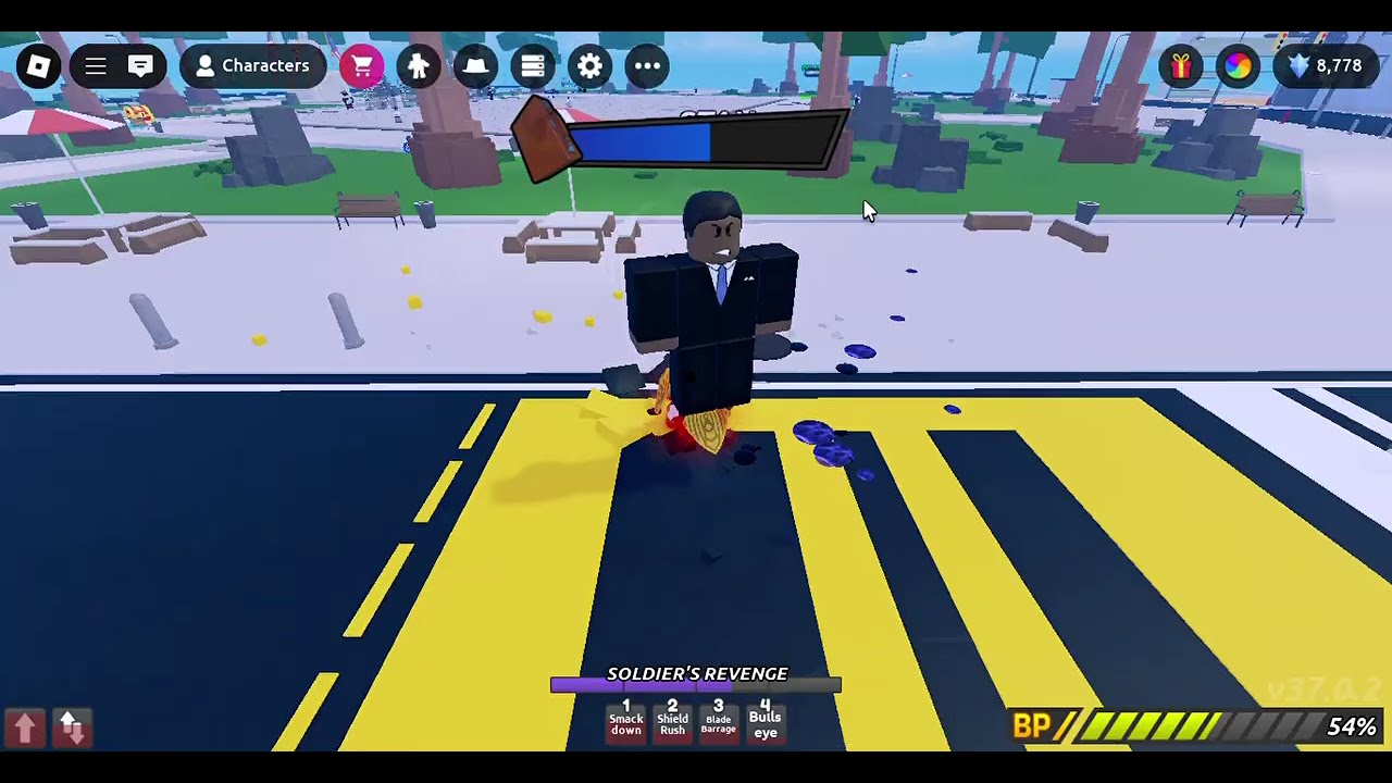 Defeating stan! and fighting with players in Roblox Dudes Battle Grounds